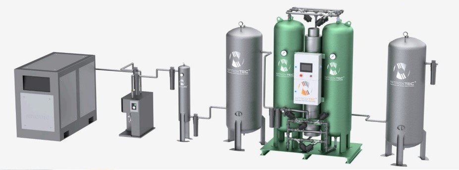 Anlaegsopbygning 1 NITROXTEC nyt udstyr