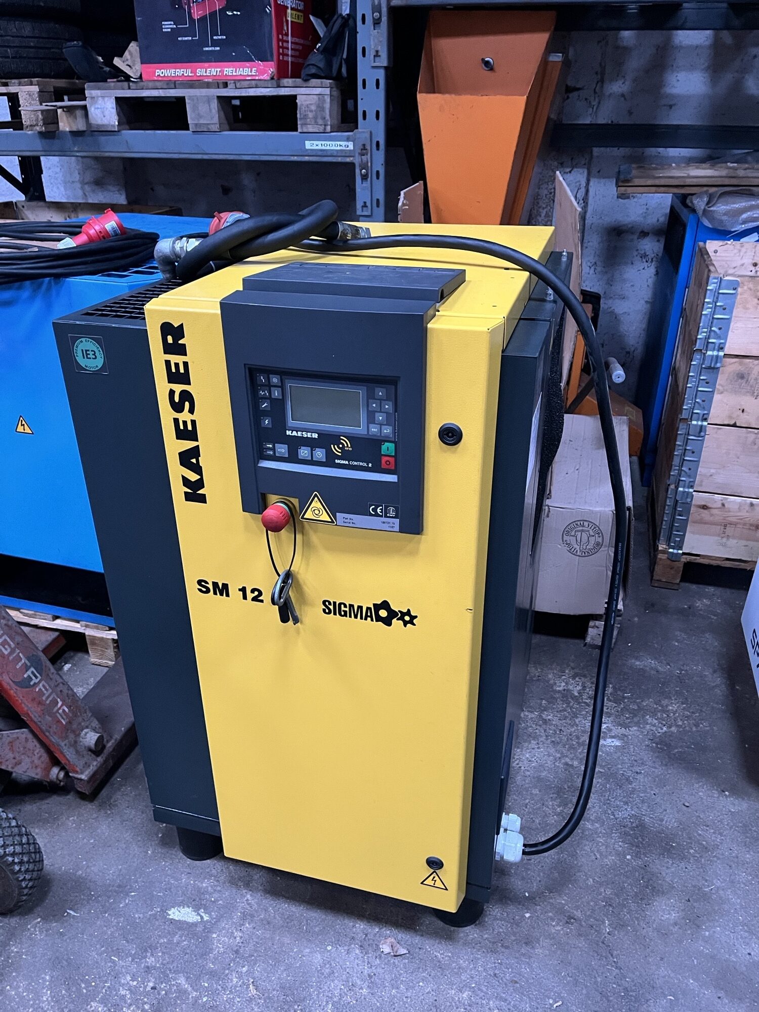 Skruekompressorer 1 Kaeser SM12-CZ