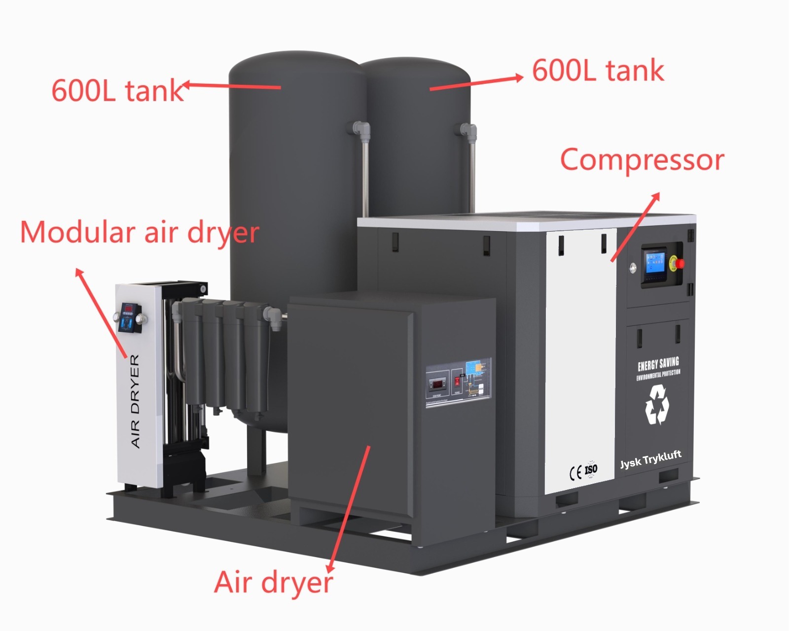 Laser air 2 Nitrogen & Oxygen